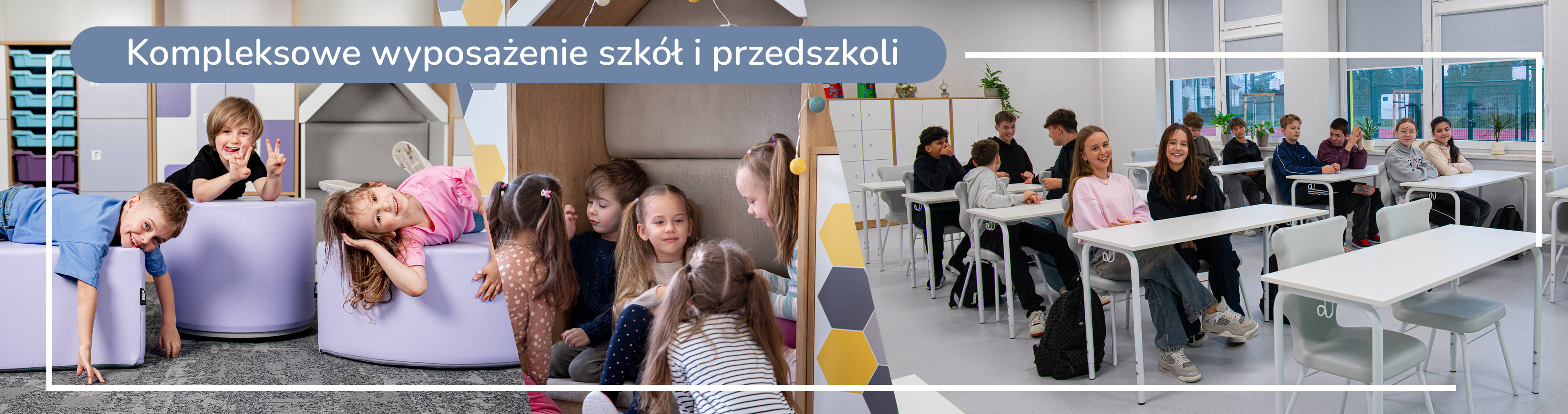 Kompleksowe wyposażenie - szkoły, przedszkola, biura
